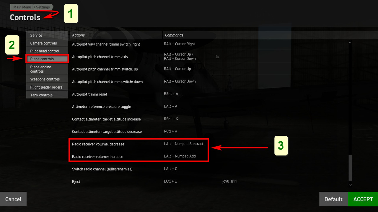 Radio volume control Manuals, Tutorials, Guides and Tips IL2