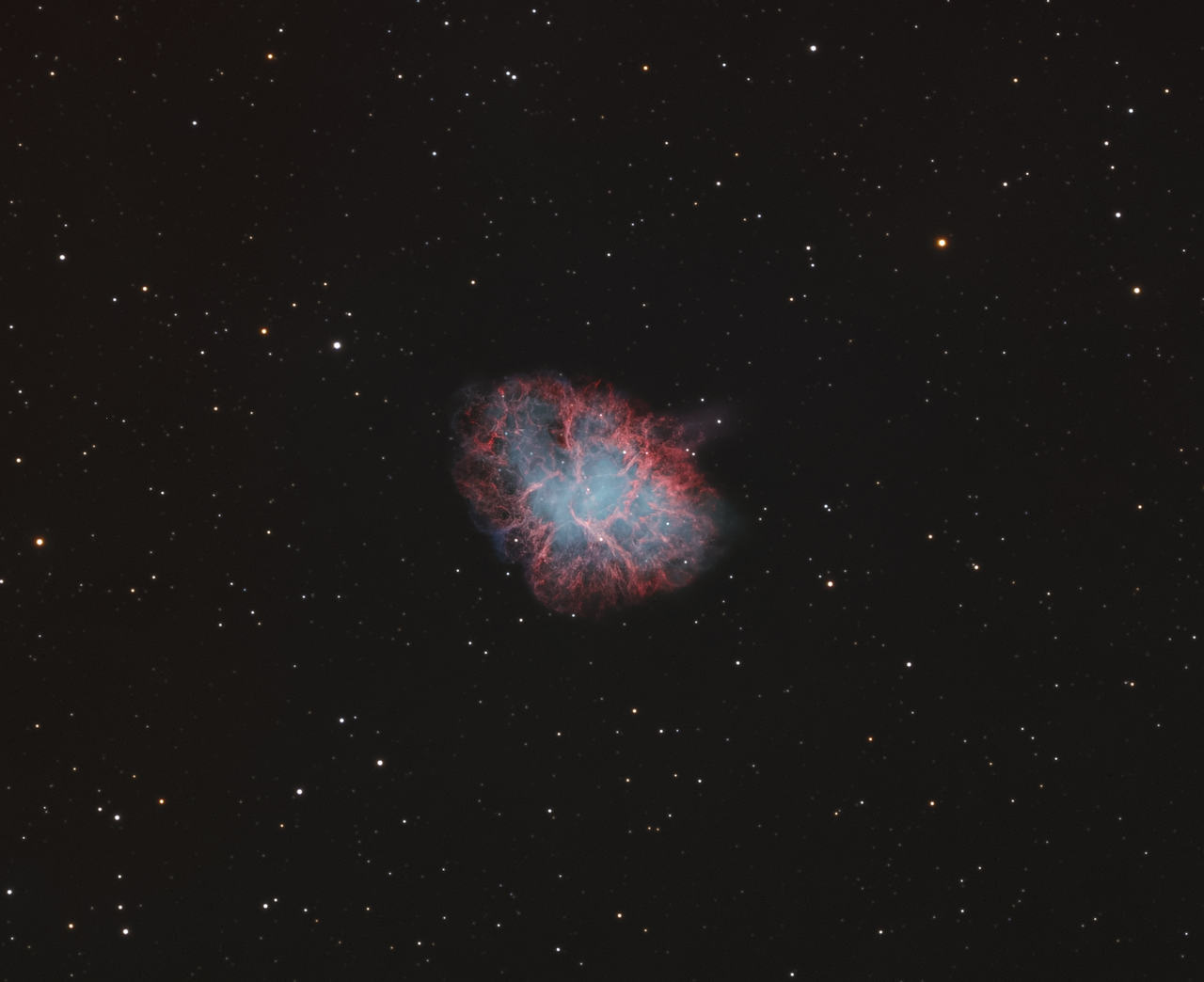 Messier 1 Nebulosa del cangrejo por Carlos Uriarte