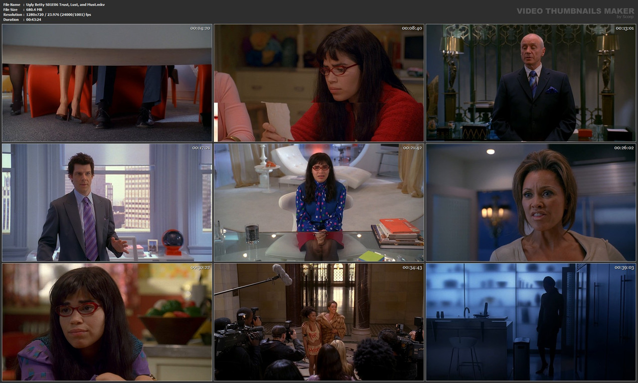 Ugly Betty S01E06 Trust, Lust, and Must.mkv