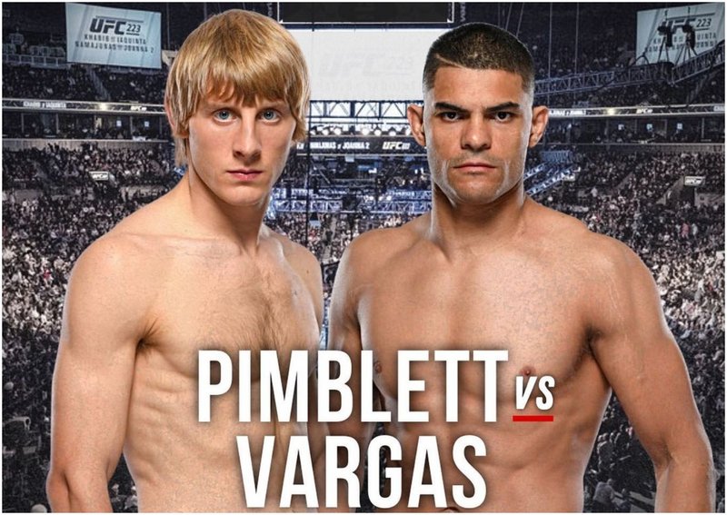 Пади Пимблет срещу Родриго Варгас на UFC Fight Night 204