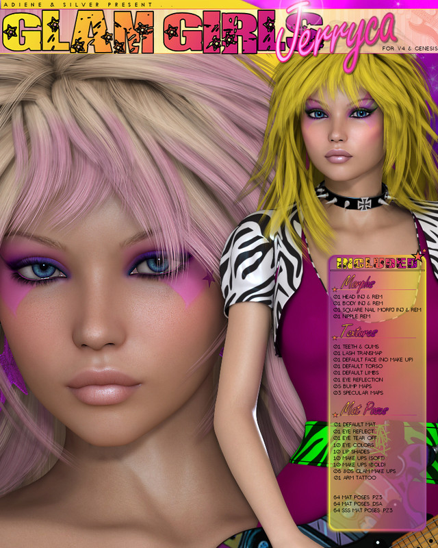 Glam Girls: Jerryca Glam Girls: Jerryca