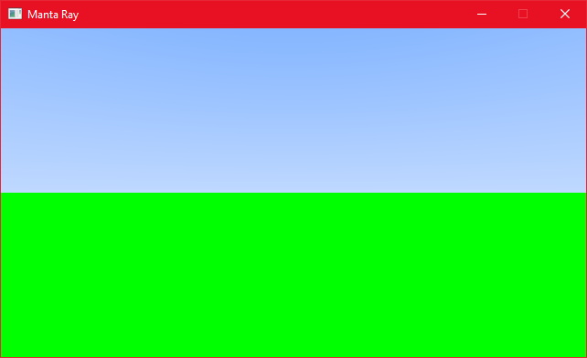 Infinite Plane Render