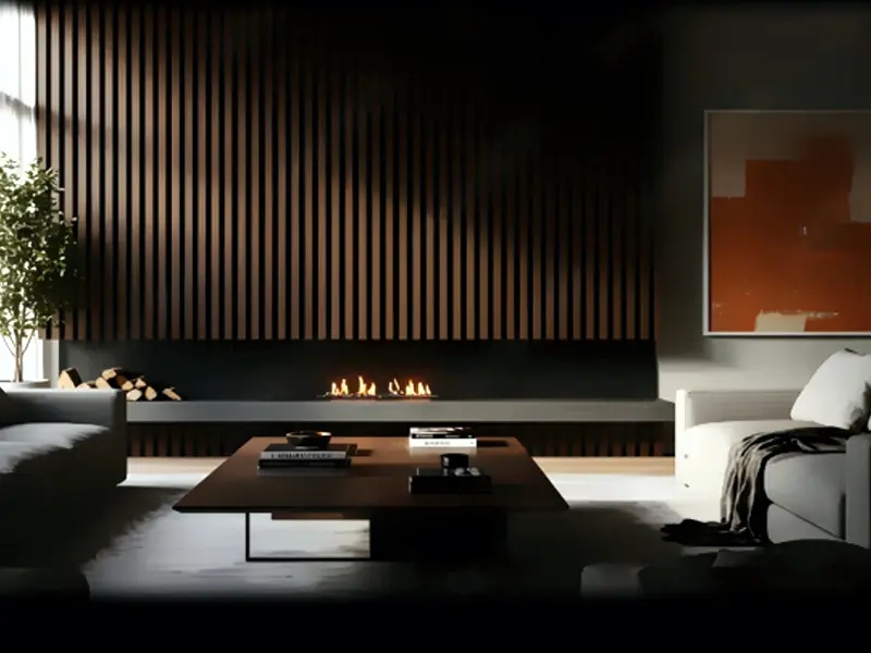 Instalação de isolamento acústico em sala de estar residencial em São Paulo para conforto e redução de ruído.