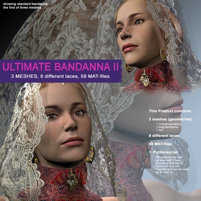 Ultimate Lace Bandanna II