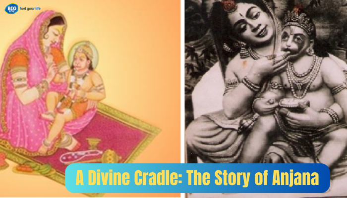 A Divine Cradle: The Story of Anjana. It's an Old One.