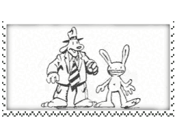 Sam and Max fighting