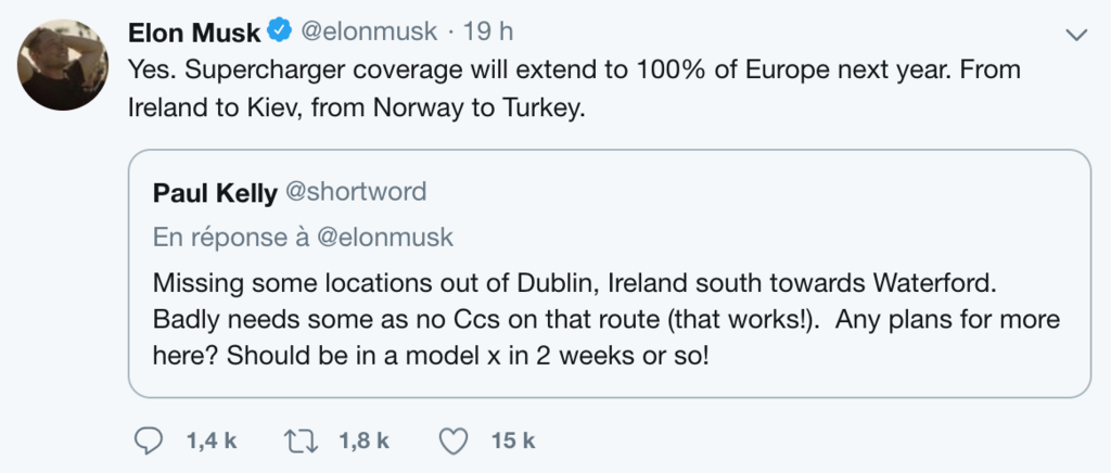 Elon Musk Tweet