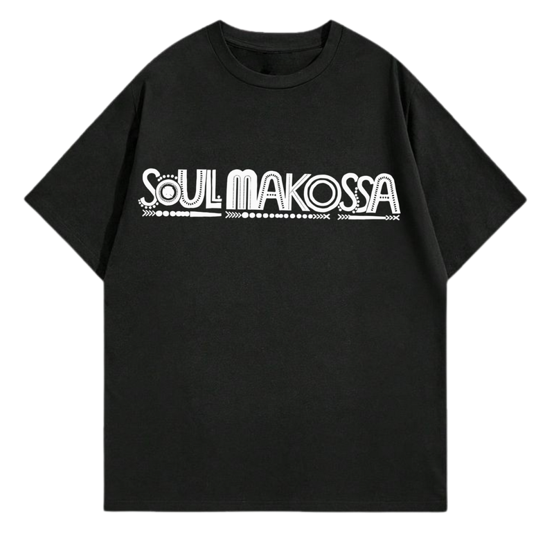 T-shirt noir VOLTURE Soul Makossa