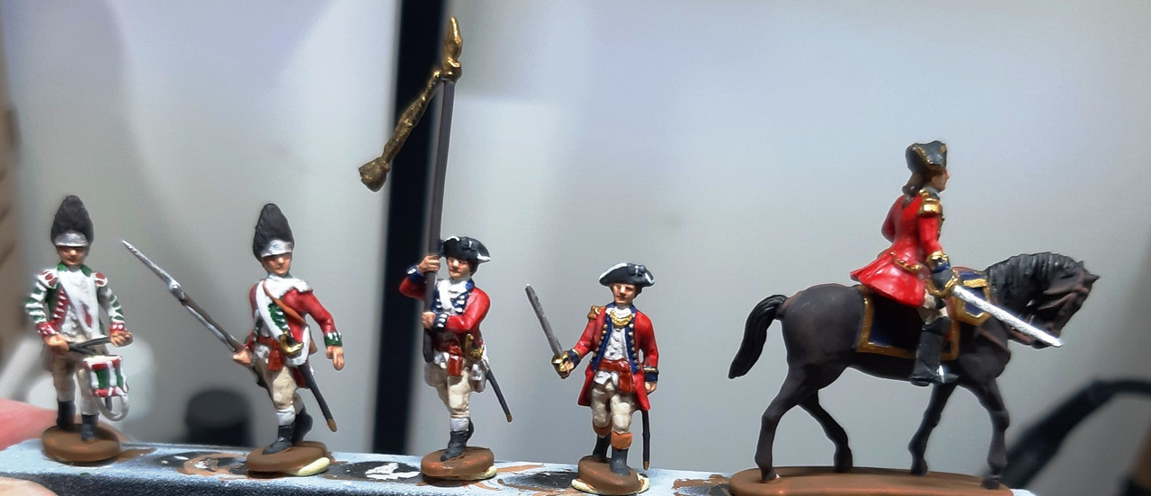 Hät AWI British infantry painted test shots 4