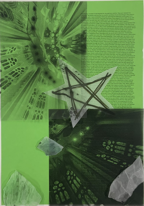 green collage