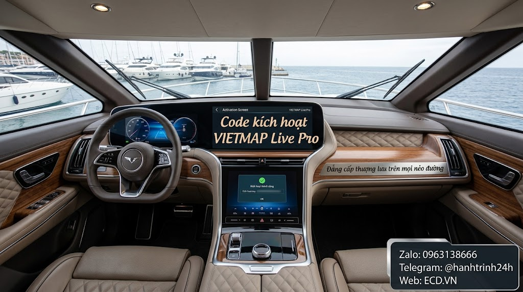 kích hoạt vietmap pro