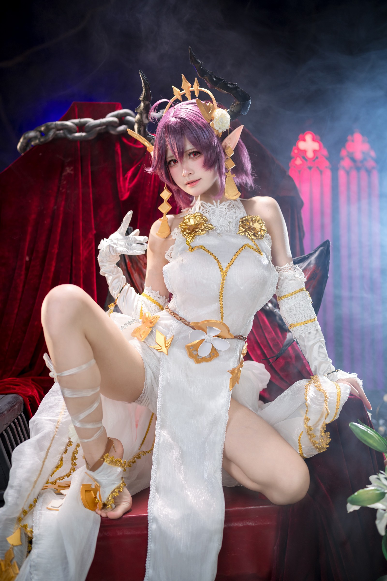 九柒喵 – 龙姬 Cos 妖系魅力写真（32P-234.6M）幻想风格图包插图5