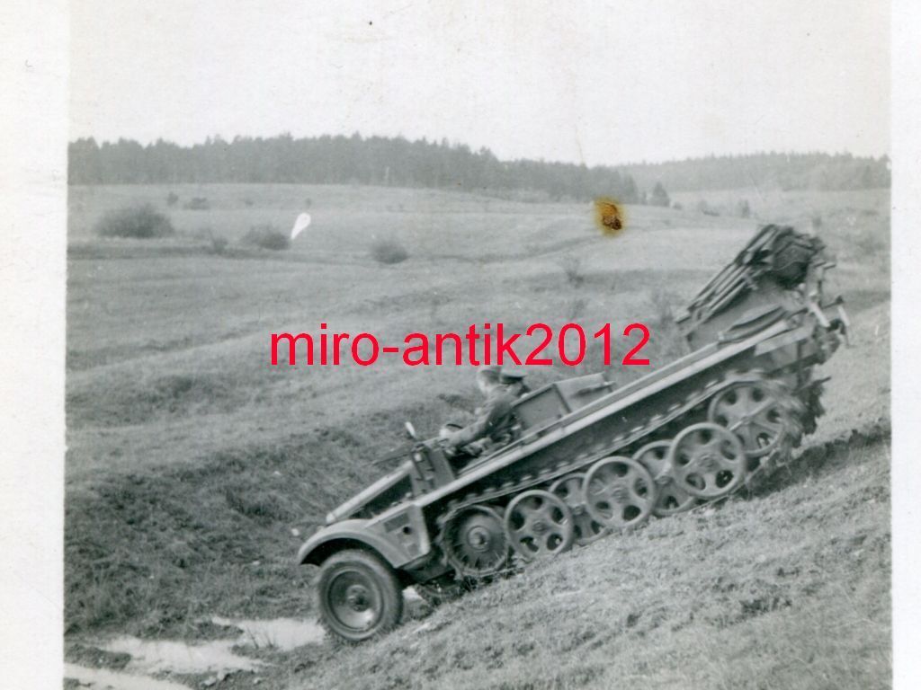 Wehrmacht, Sdkfz, Halbkette, Gelände und Wasserf