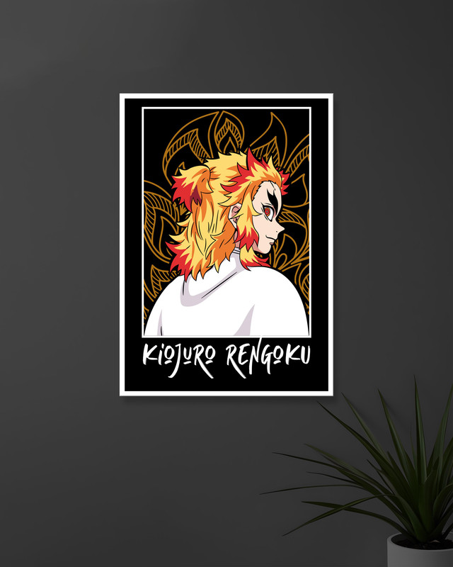 Kyojuro Rengoku #3 | Demon Slayer | Anime Posters