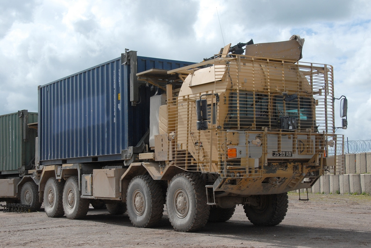 Афган 3-2 British Army HX77 (8x8) EPLS