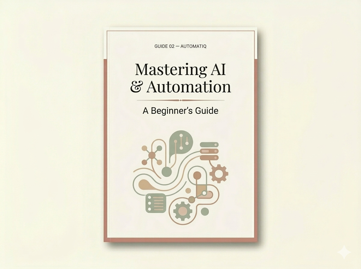 Mastering AI and Automation Cover