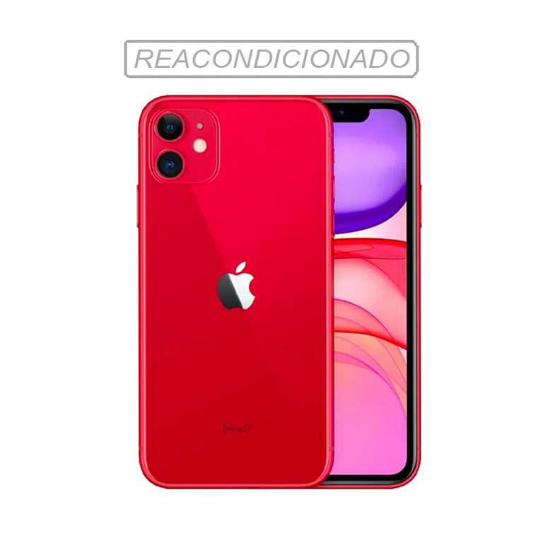 Elektra: iPhone 11 64 GB Rojo Reacondicionado 
