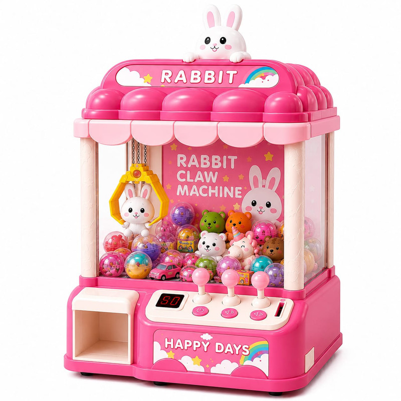 M&aacute;quina de garra Rabbit con diferentes premios