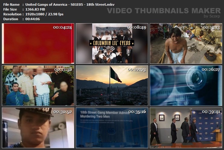 United Gangs of America - S01E05 - 18th Street.mkv