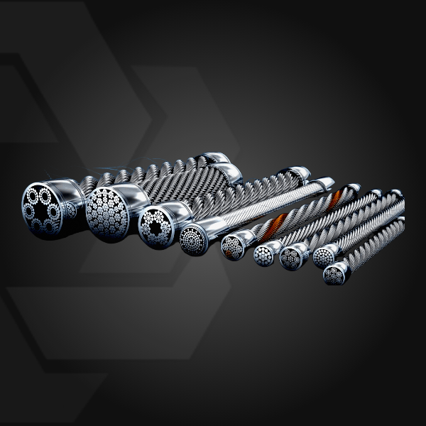 Канат стальной авиационный ТК 4 мм ГОСТ 2172-80