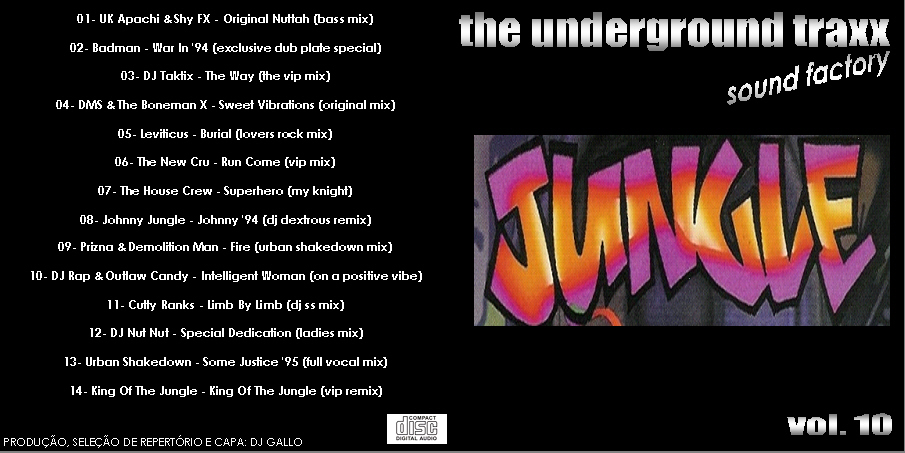 25/02/2023 - COLEÇÃO SOUND FACTORY THE UNDERGROUD TRAXX 107 VOLUMES (ECLUVISO PARA O FÓRUM ) - Página 2 Sound-Factory-The-Underground-Traxx-Vol-10