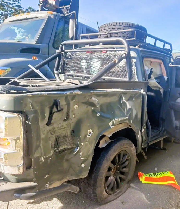 El Ejército colombiano pierde una Chevrolet Colorado en combates contra las FARC
