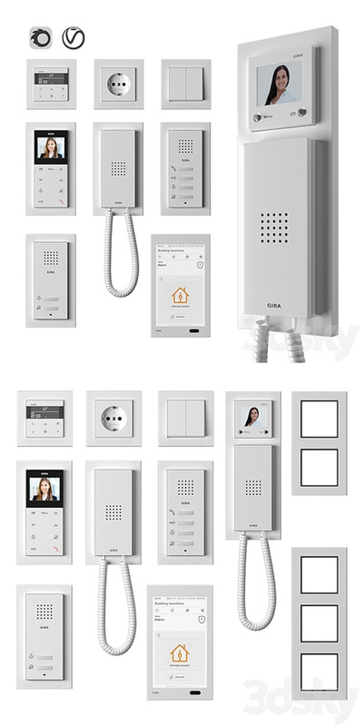 Gira door communication system