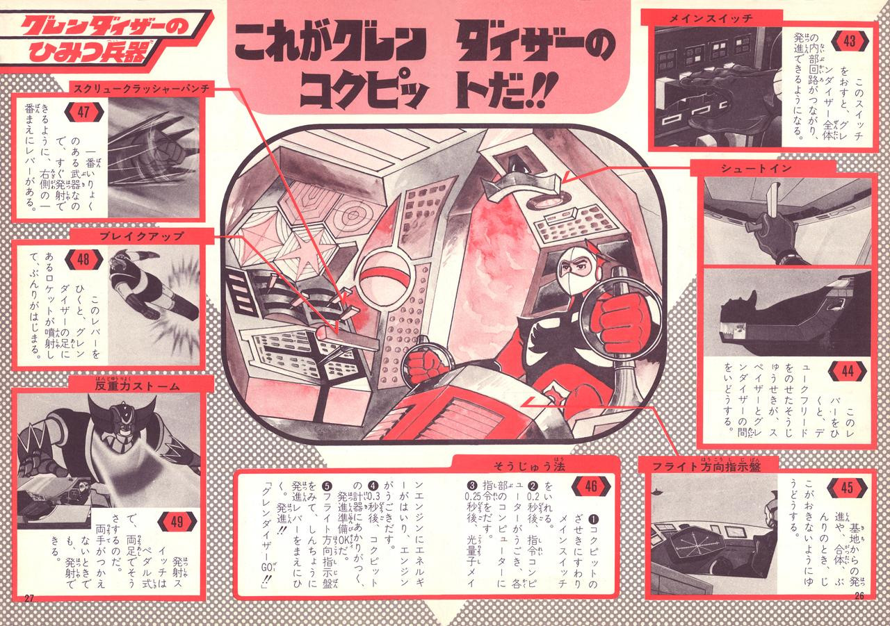 27 GRENDIZER ENCYCLOPEDIE ELM 26 27 montage