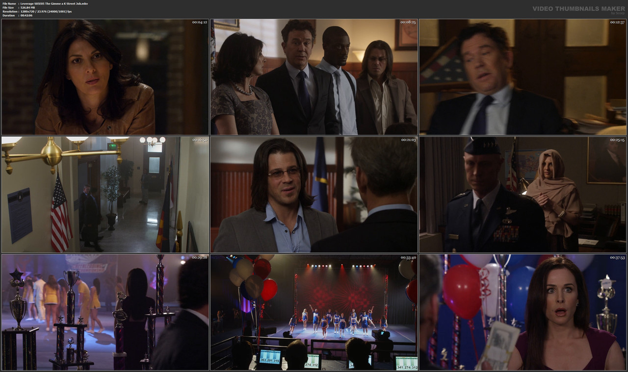 Leverage S05E05 The Gimme a K Street Job.mkv