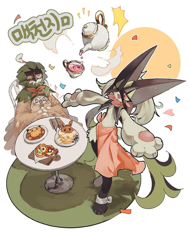 pikachu-eevee-rowlet-meowscarada-and-dec