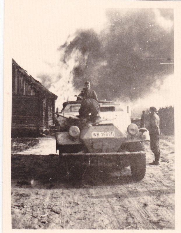 weiße camo Halbkette SdKfz 251 ungepanzert Kennu