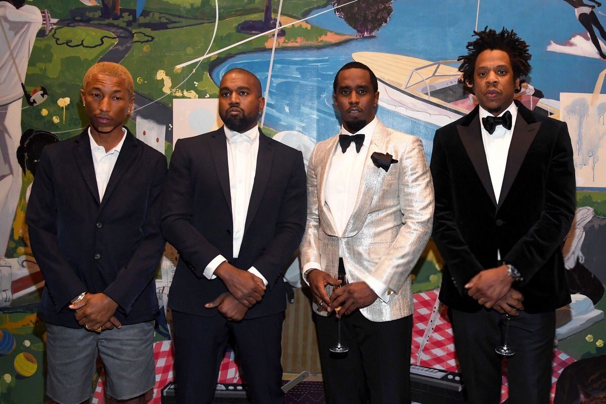 T.I, Pharrell, Jay-Z, and Q-Tip