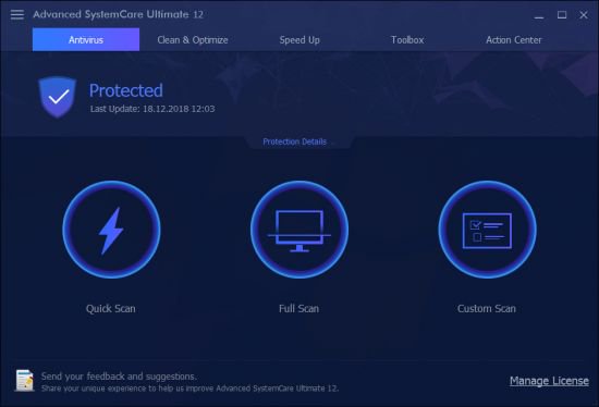 Advanced SystemCare Ultimate 12.0.1.90 Multilingual