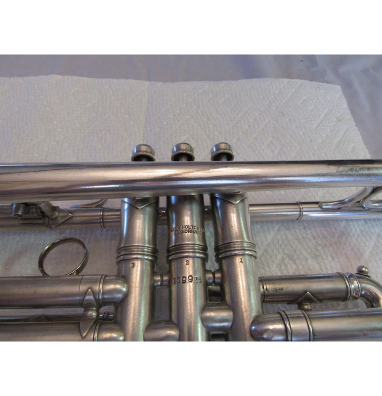 Holton 1936 Model 34 Resotone trumpet sn 119925 (20)