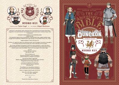 Delicious in Dungeon World Guide - The Adventurer's Bible (2022)