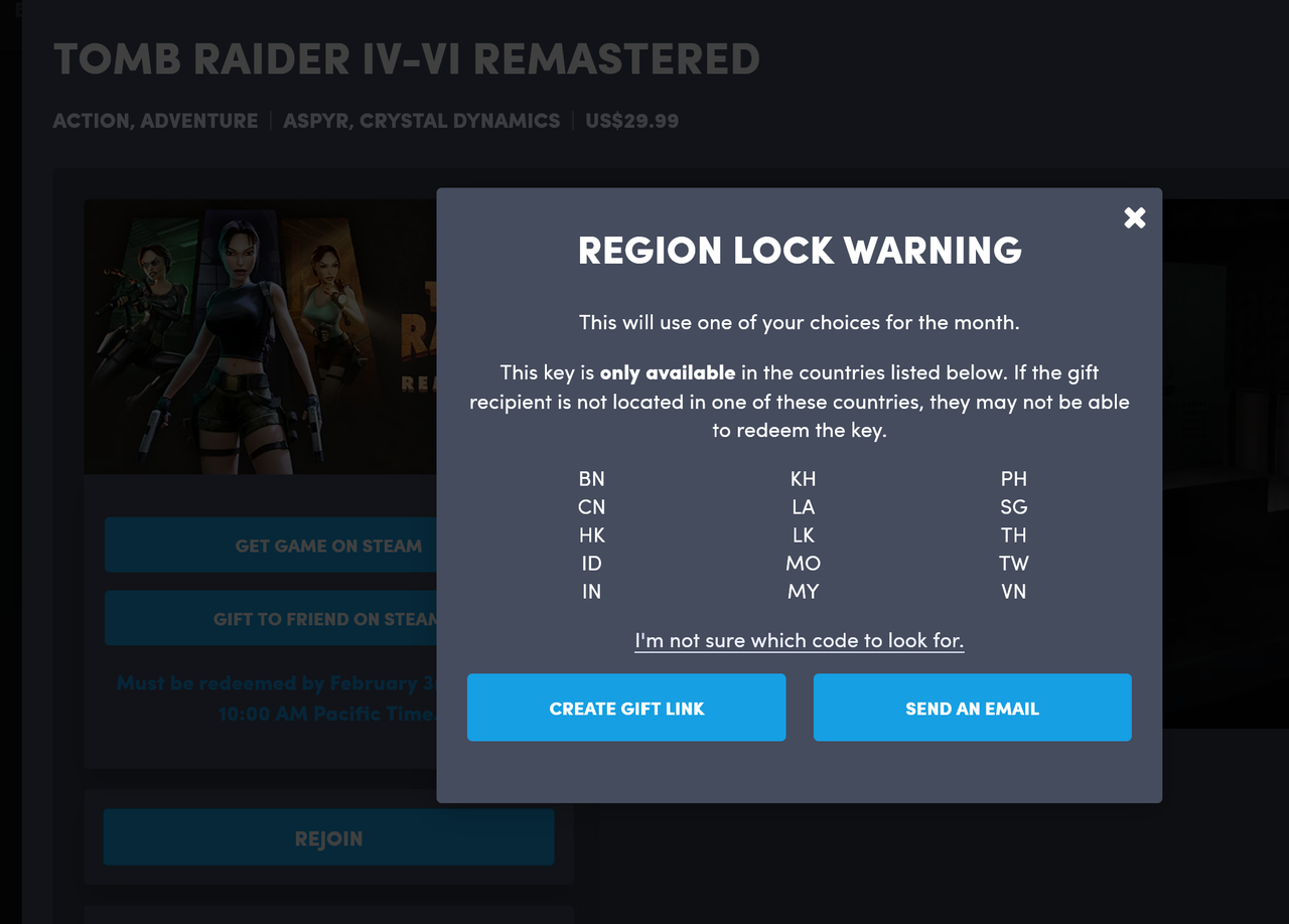 Tomb Raider IV VI Remastered