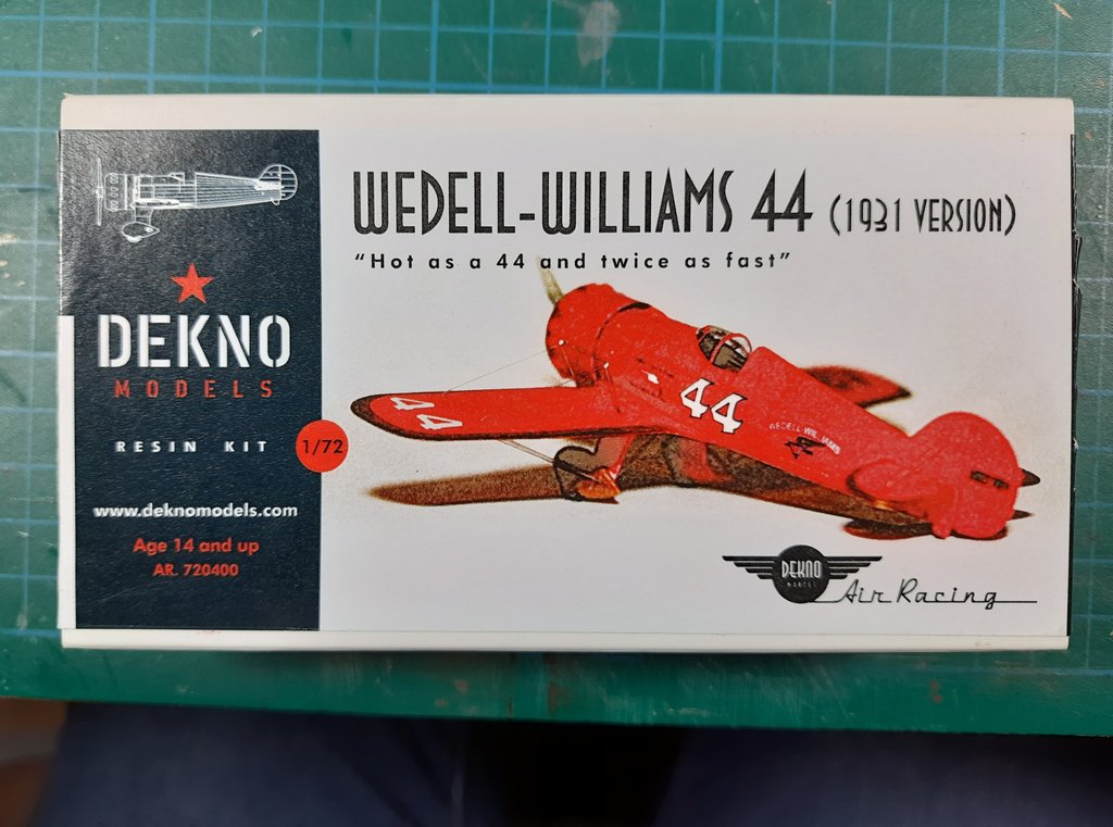 WedellWilliams Model 44 Racer (1931 version) Work in Progress