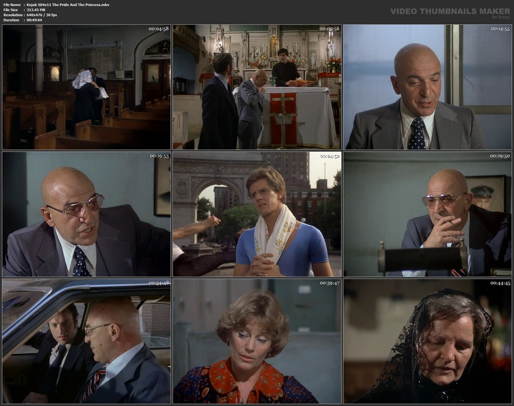 Kojak S04e11 The Pride And The Princess.mkv