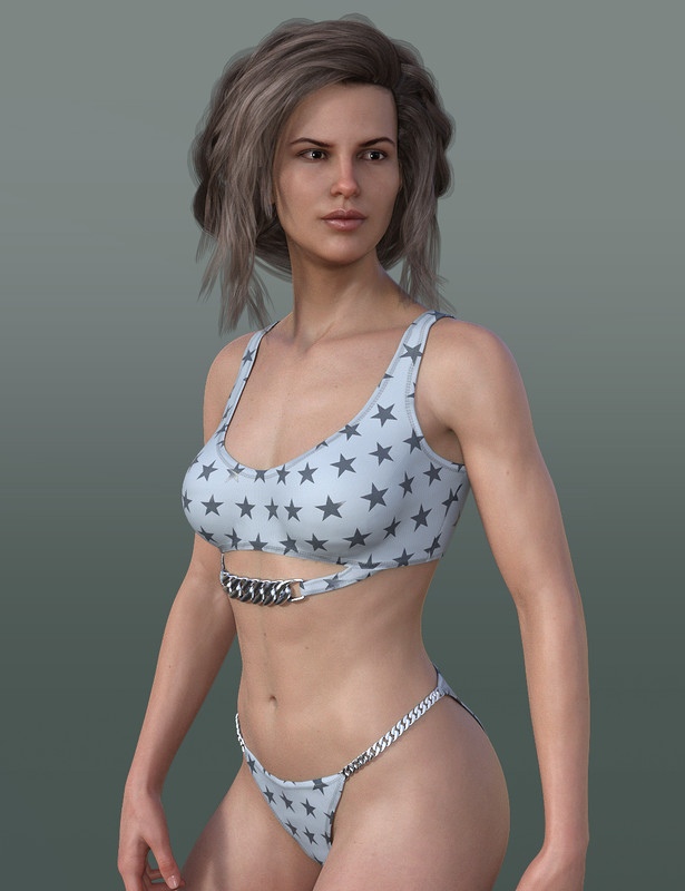 Elegant Swimsuit for Genesis 8 Female(s) 