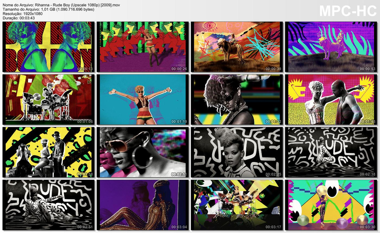 Rihanna - Rude Boy (Upscale 1080p) [2009]