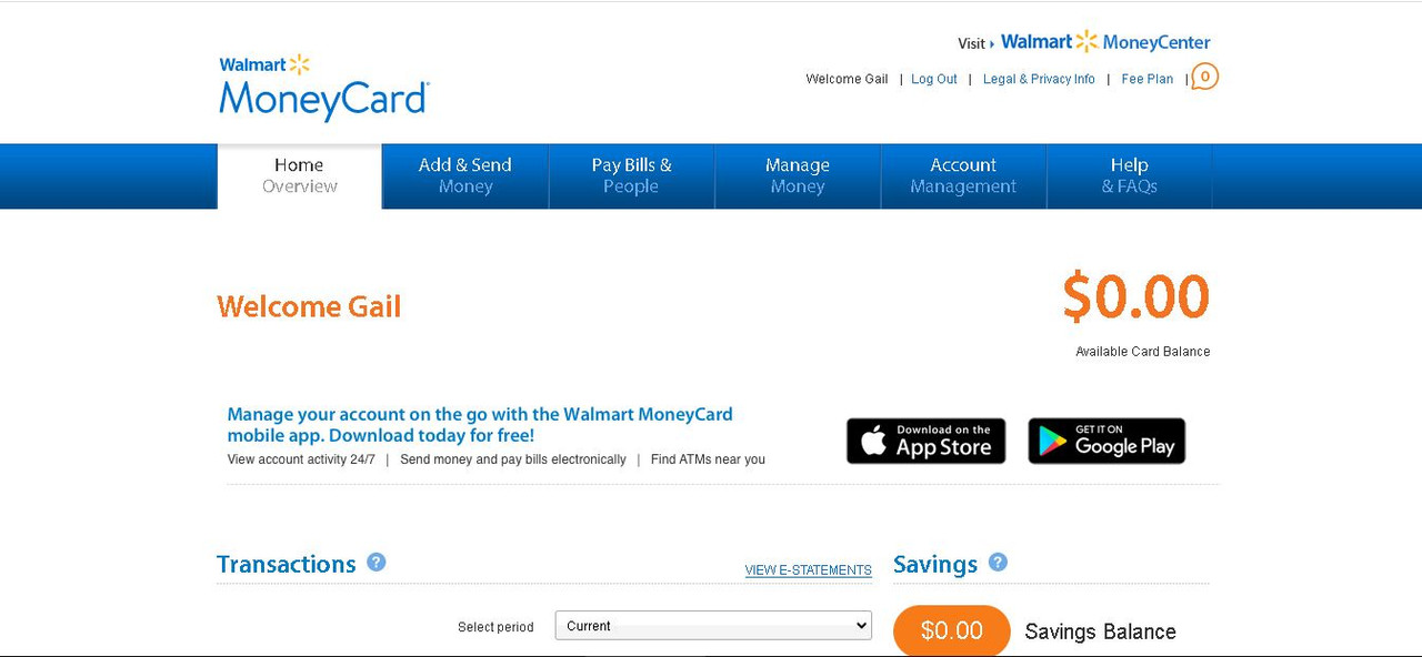 Walmart Money Card — Postimages