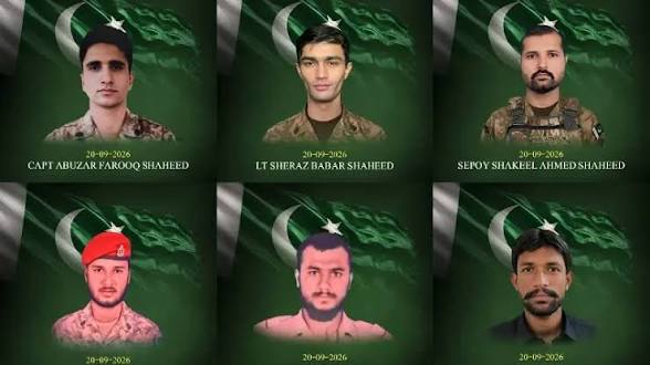Six soldiers including two officers martyred, 8 militants killed in Hangu operation: ISPR