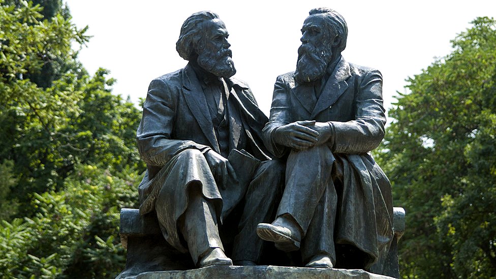 Karl Marx e Friederich Engels