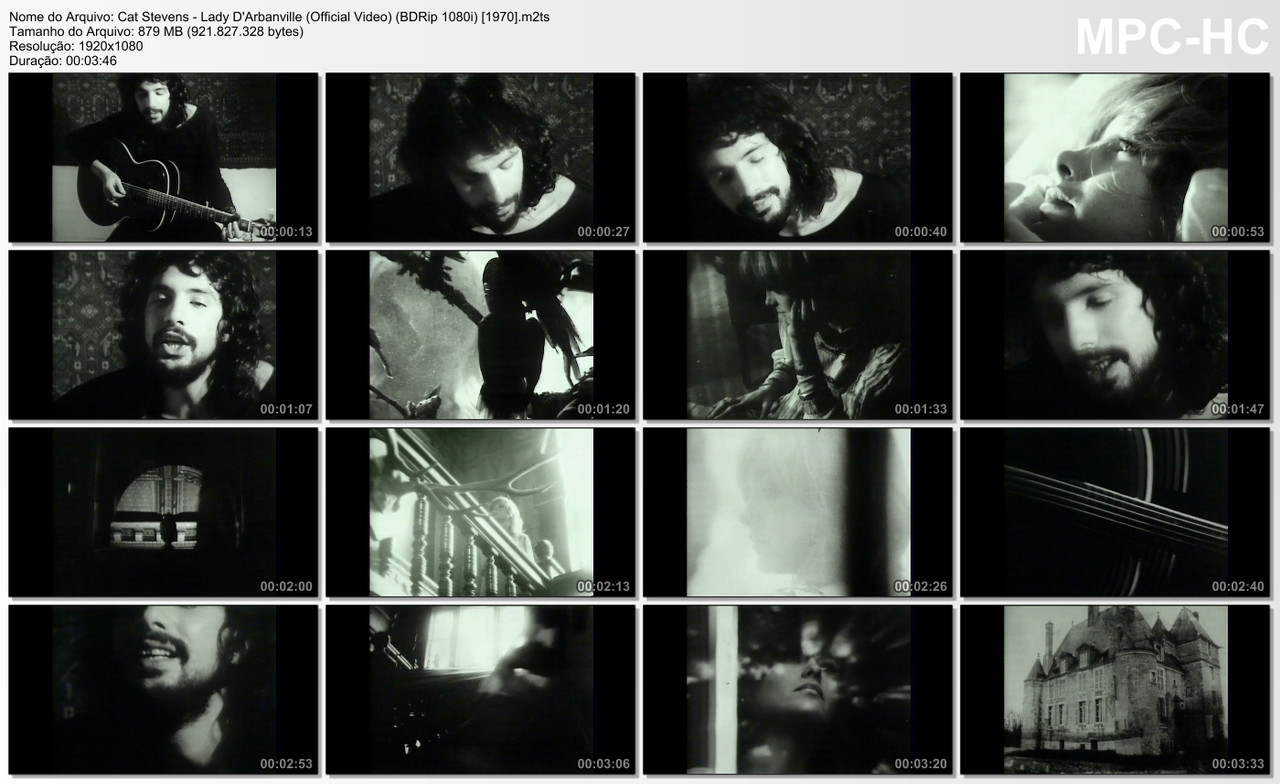 Cat Stevens - Lady D'Arbanville (Official Video) (BDRip 1080i) [1970]