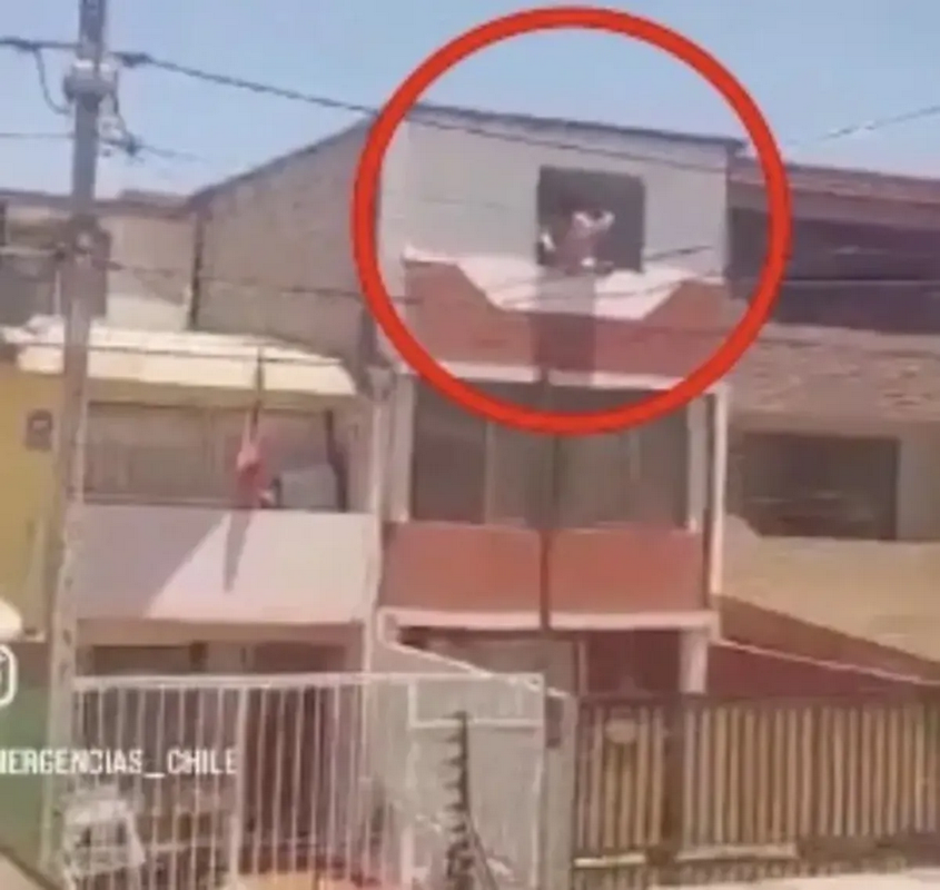 ¿Cachados en la movida? Hombre cae de la ventana de su amante por huir del esposo