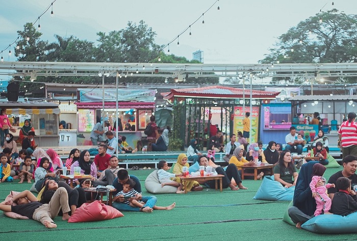 Binjai Milenial Market.
