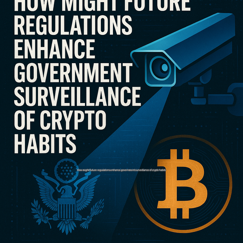 How might future regulations enhance government surveillance of crypto habits
