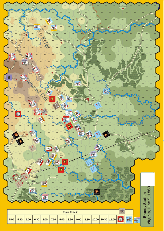 Brandy Station 1863Map