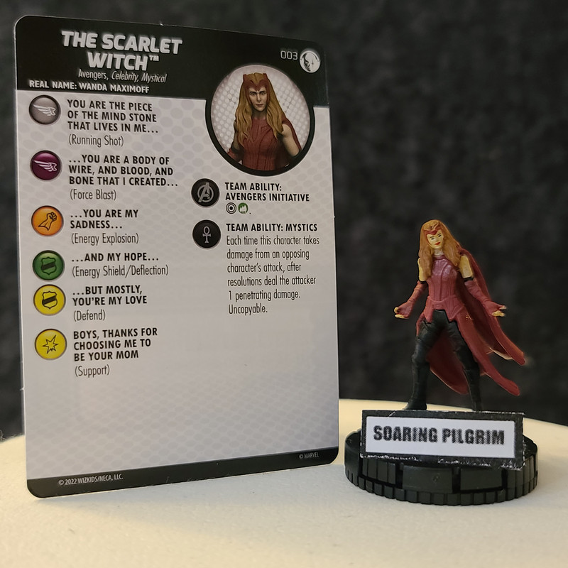 THE SCARLET WITCH - 003 COMMON Marvel Studios Disney + Plus