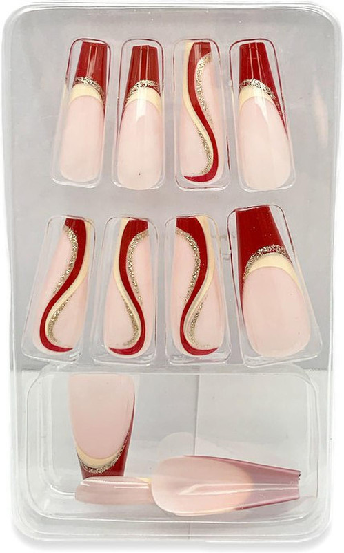 Daily Use Ballerina Nails12pcs Designer (givry)